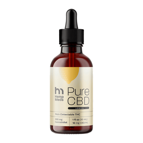 HempMeds Pure CBD Droppers - Lemon