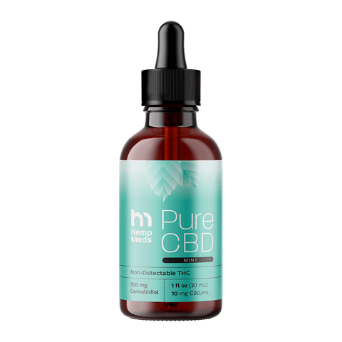 HempMeds Pure CBD Droppers - Mint