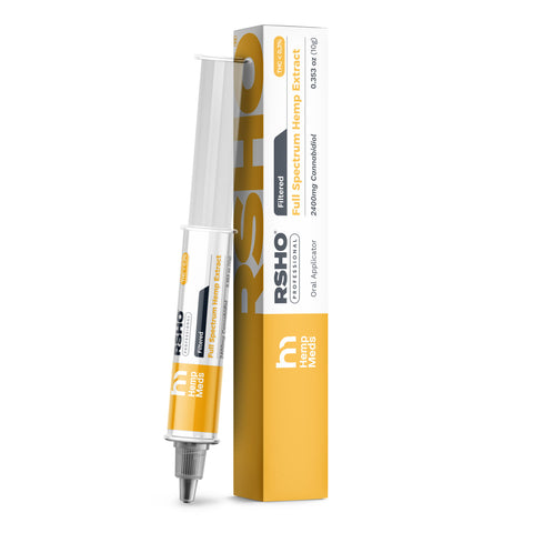 Real Scientific Hemp Oil™ (RSHO) 24% CBD (1) 10g Gold Filtered Tube