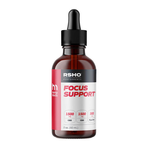Hemp Meds - RSHO Focus Support – CBD+CBG 