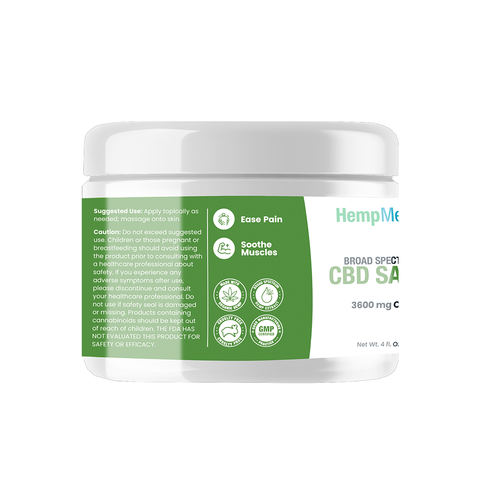 HempMeds CBD Salve Topical 4 oz left side