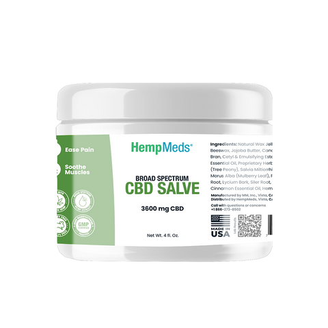 HempMeds CBD Salve Topical 4 oz front