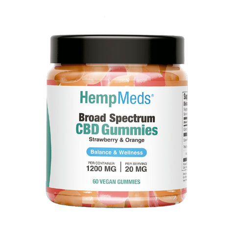 Broad Spectrum CBD Gummies by HempMeds