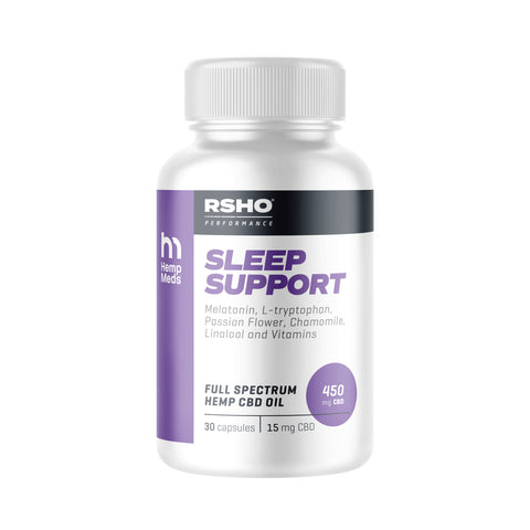 HempMeds Sleep Support CBD Capsules (15mg CBD) 30 Count